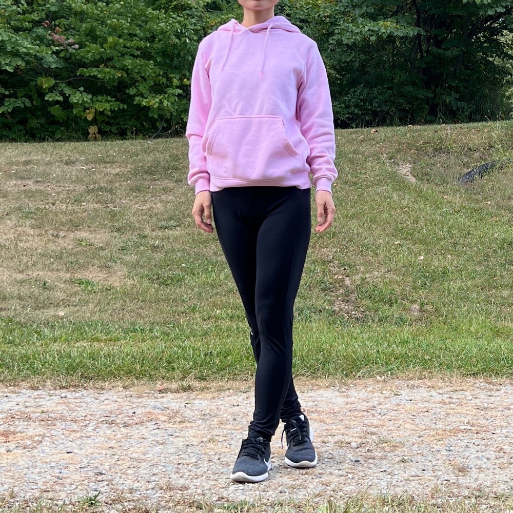 Pretty Little Thing Baby Pink Oversized Sweat Hoodie